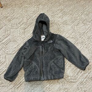 The North Face Kids Charcoal Fleece Hoodie